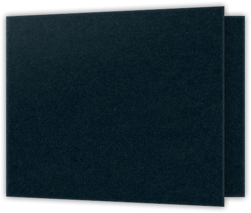 Black Licorice Vellum 100lb 2 3/4 x 3 3/4 One Pocket Key Card Holders with 2 1/4 Inch Pocket