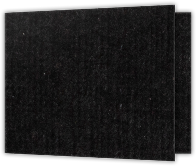 Deep Black Linen 100lb 2 3/4 x 3 3/4 One Pocket Key Card Holders with 2 1/4 Inch Pocket