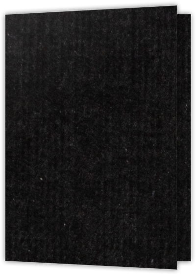Deep Black Linen 5 x 7 Portrait Photo Holder