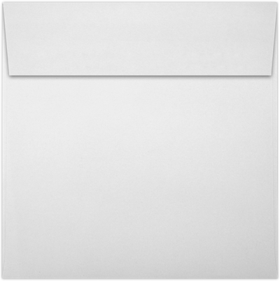 White 28lb 7 x 7 Square Envelopes with Peel & Seal