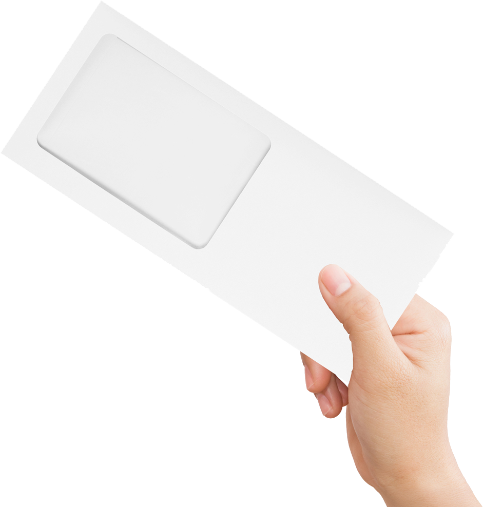 White 28lb #10 All Purpose Window (4 1/8 x 9 1/2) with Peel & Seal