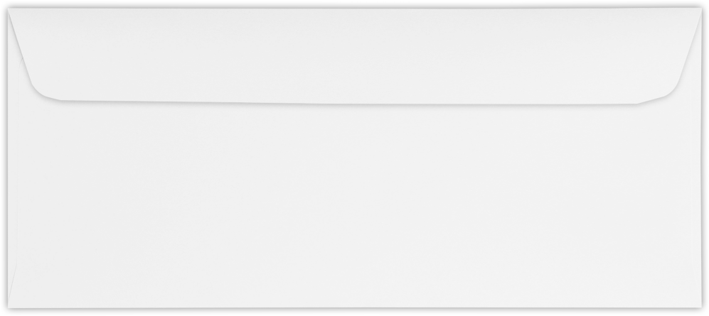 White 28lb #10 All Purpose Window (4 1/8 x 9 1/2) with Peel & Seal