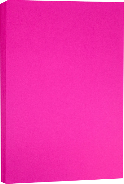 Fuchsia Pink Magenta 65lb 11 x 17 Cardstock