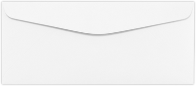 Ultimate White 24lb Strathmore #10 Regular Premium Envelopes (4 1/8 x 9 1/2)