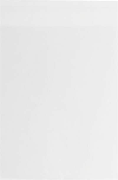 Clear 1.6mil 10 x 13 Open End Envelopes with Peel & Seal