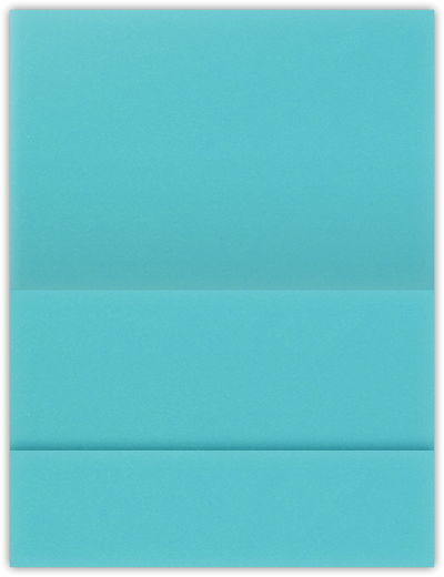 Blue Raspberry Vellum 100lb 5 1/8 x 3 3/8 One Pocket Landscape Photo Holders with 1 3/8 Inch Pocket