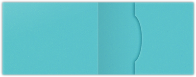 Blue Raspberry Vellum 100lb 2 3/4 x 3 3/4 One Pocket Key Card Holders with 2 1/4 Inch Pocket