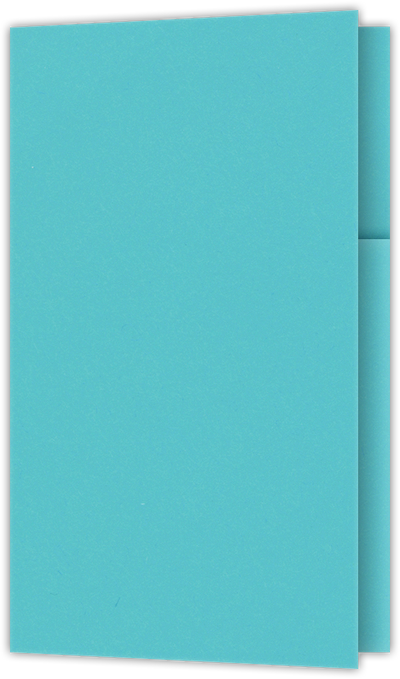 Blue Raspberry Vellum 100lb 2 3/4 x 4 1/2 One Curved Pocket Key Card Holders with 3 Inch Pocket