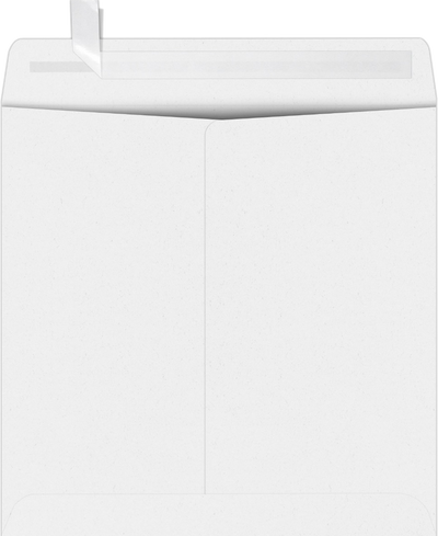 White 28lb 9 x 9 Square Envelopes with Peel & Seal