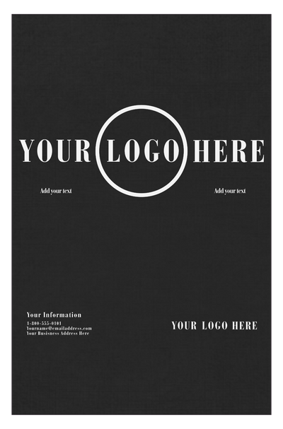Black Linen 100lb 11 x 17 Cardstock