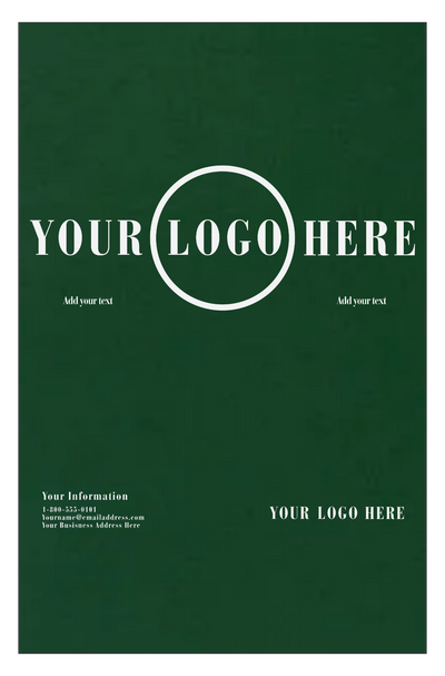 Dark Green Linen 100lb 11 x 17 Cardstock