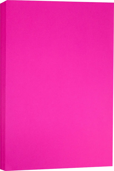 Fuchsia Pink Magenta 100lb 11 x 17 Cardstock