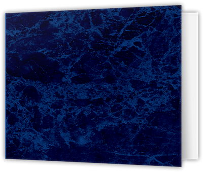 Blue Semi-Gloss 14pt C1S 2 3/4 x 3 3/4 One Pocket Key Card Holders with 2 1/4 Inch Pocket