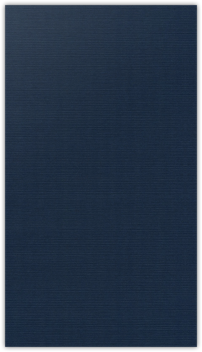 Dark Blue Linen 100lb 3 3/8 x 6 One Pocket Key Card Holders with 2 1/2 Inch Pocket