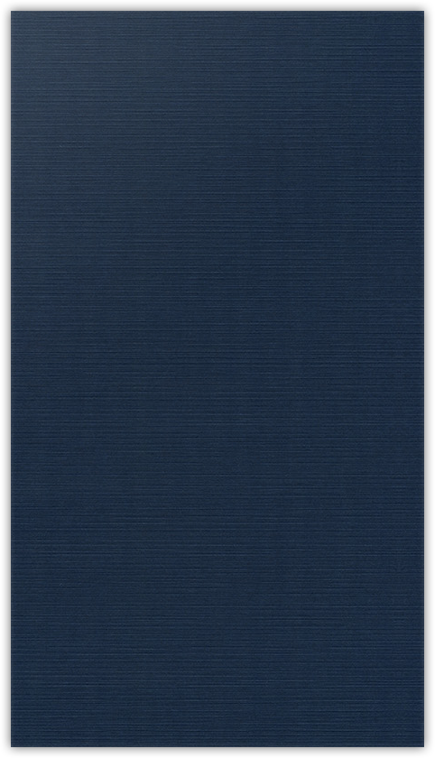 Dark Blue Linen 100lb 3 3/8 x 6 One Pocket Key Card Holders with 2 1/2 Inch Pocket
