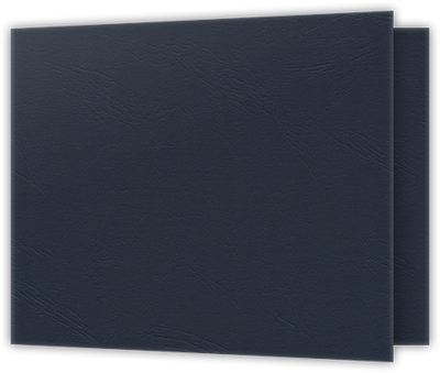 Deep Blue Cordwain 90lb 2 3/4 x 3 3/4 One Pocket Key Card Holders with 2 1/4 Inch Pocket