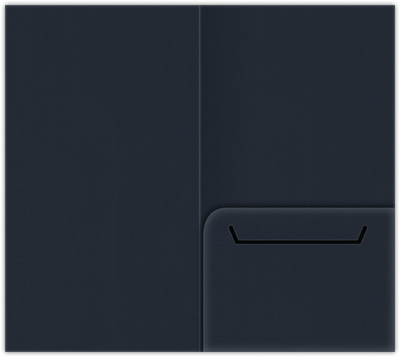 Deep Blue Hopsack 90lb 3 3/8 x 6 One Pocket Key Card Holders with 2 1/2 Inch Pocket