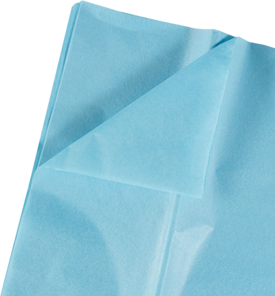 Bright Blue Tissue Paper (20 x 26) - 10 Sheets