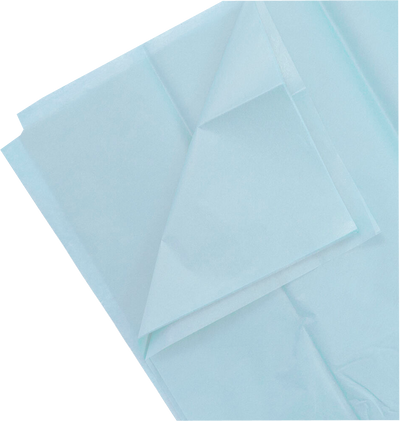 Baby Blue Tissue Paper (20 x 26) - 10 Sheets