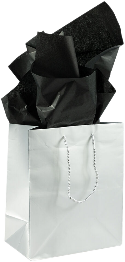Black Tissue Paper (20 x 26) - 10 Sheets