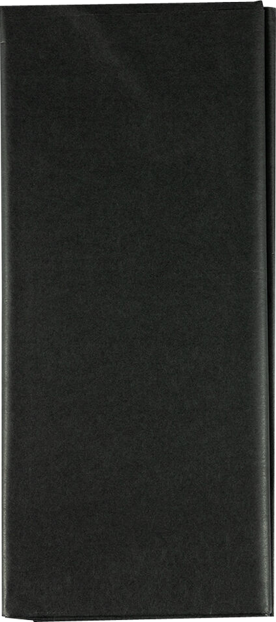 Black Tissue Paper (20 x 26) - 10 Sheets