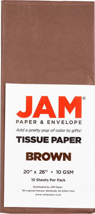 Brown Tissue Paper (20 x 26) - 10 Sheets