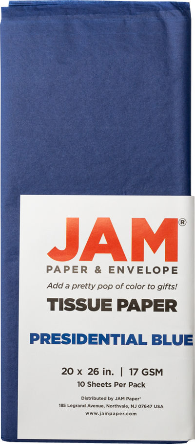 Presidential Blue Tissue Paper (20 x 26) - 10 Sheets