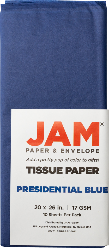 Presidential Blue Tissue Paper (20 x 26) - 10 Sheets