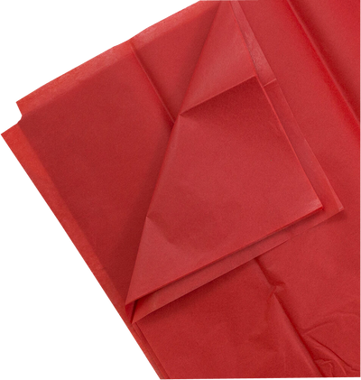 Red Tissue Paper (20 x 26) - 10 Sheets