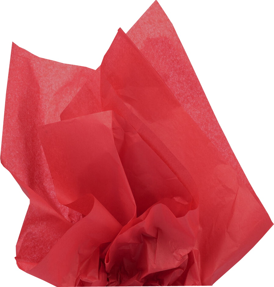 Red Tissue Paper (20 x 26) - 10 Sheets
