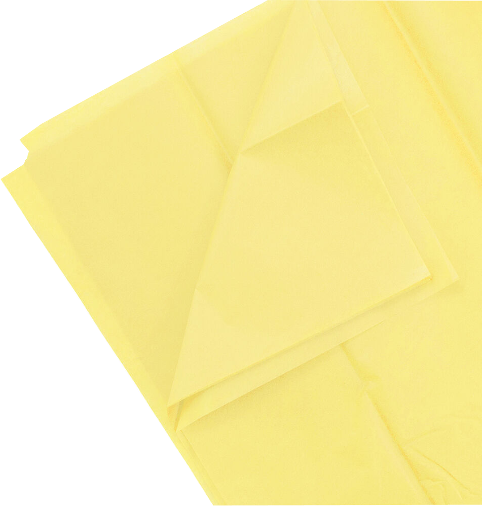 Yellow Tissue Paper (20 x 26) - 10 Sheets