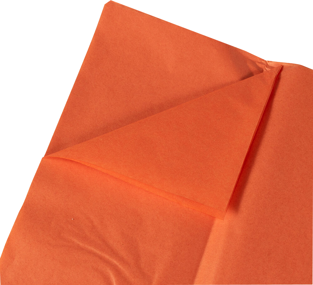 Orange Tissue Paper (20 x 26) - 10 Sheets
