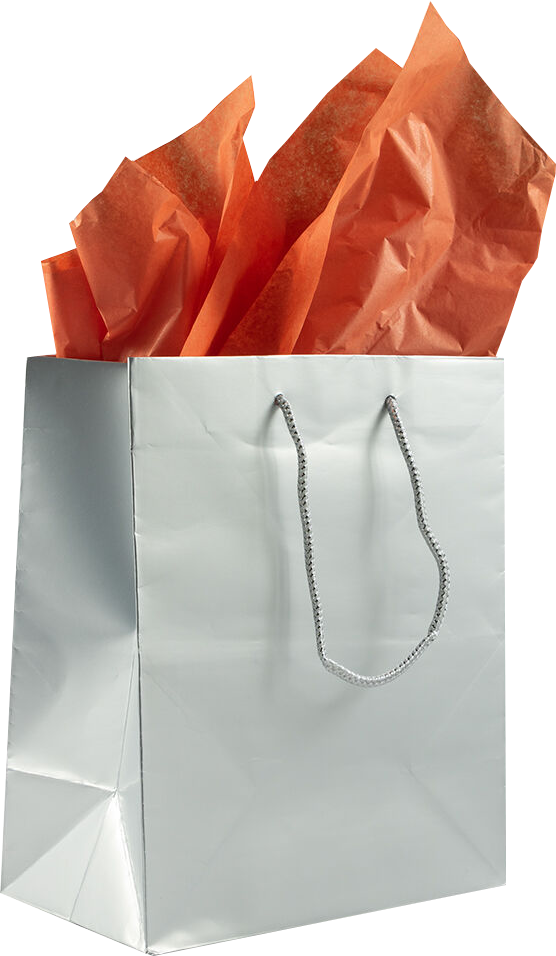Orange Tissue Paper (20 x 26) - 10 Sheets