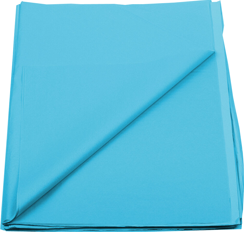 Bright Blue Tissue Paper (20 x 26) - 480 Sheets