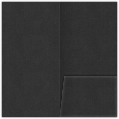 Charcoal Linen 80lb 3 1/2 x 7 One Pocket Key Card Holders with 2 1/2 Inch Pocket