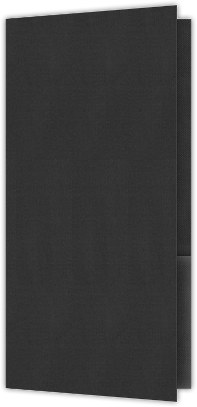 Charcoal Linen 80lb 3 1/2 x 7 One Pocket Key Card Holders with 2 1/2 Inch Pocket