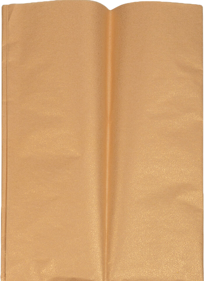 Light Gold/Peach Shimmer Tissue Paper (20 x 26) - 3 Sheets