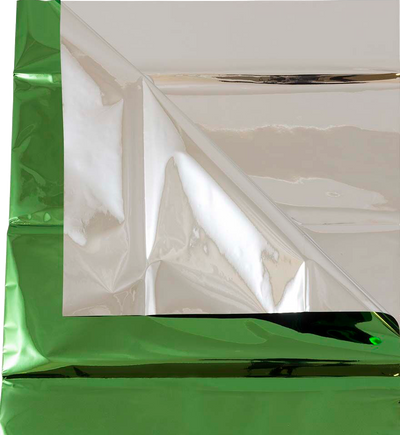 Green Mylar Tissue Paper (20 x 26) - 3 Sheets