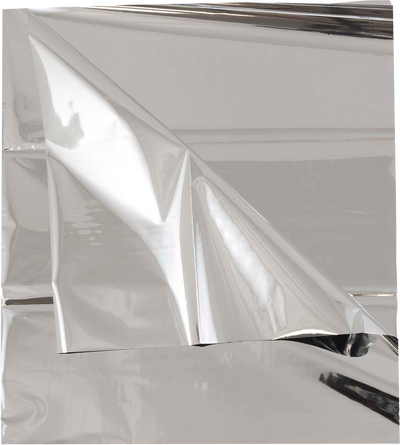 Silver Mylar Tissue Paper (20 x 26) - 3 Sheets