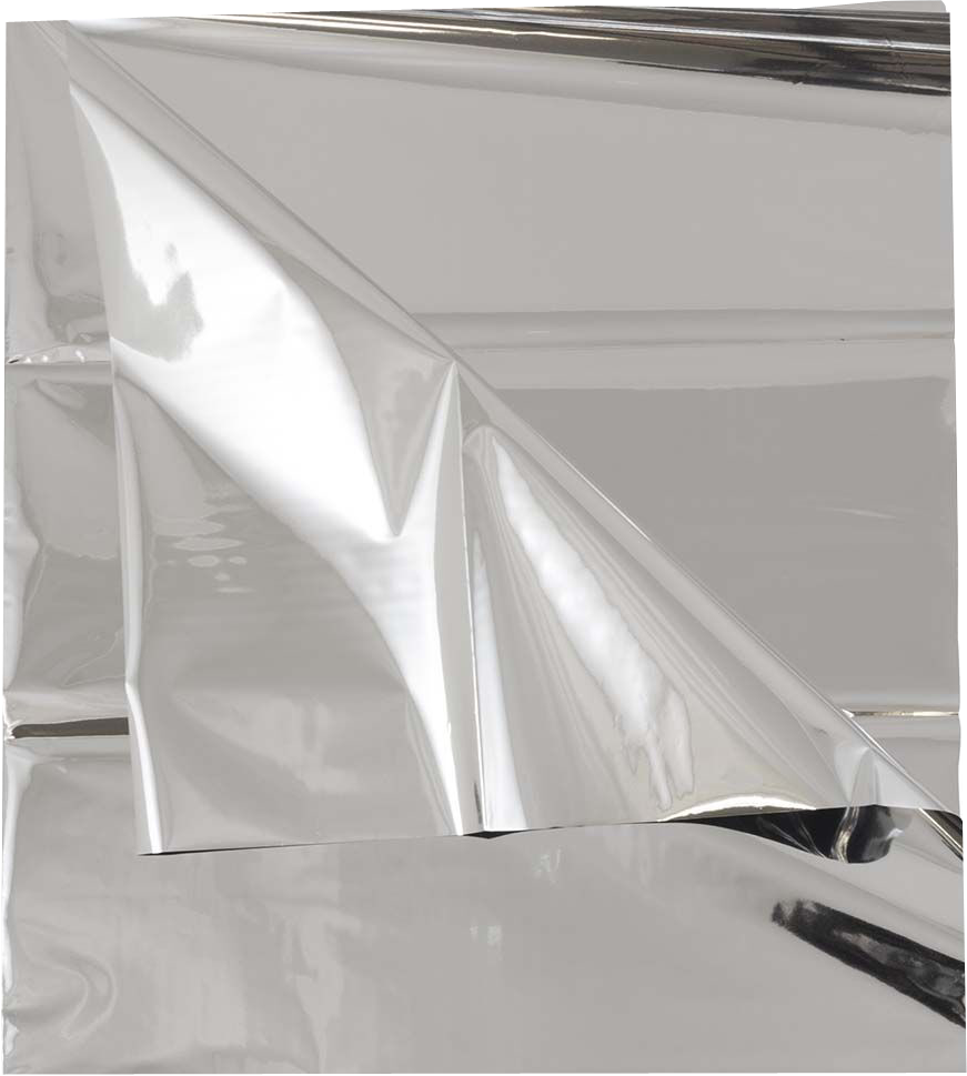 Silver Mylar Tissue Paper (20 x 26) - 3 Sheets