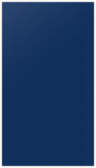 Navy Semi-Gloss 14pt C1S 3 3/8 x 6 One Pocket Key Card Holders with 2 1/2 Inch Pocket