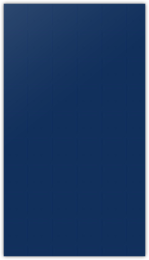 Navy Semi-Gloss 14pt C1S 3 3/8 x 6 One Pocket Key Card Holders with 2 1/2 Inch Pocket