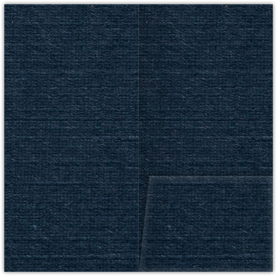 Navy Linen 80lb 3 1/2 x 7 One Pocket Key Card Holders with 2 1/2 Inch Pocket