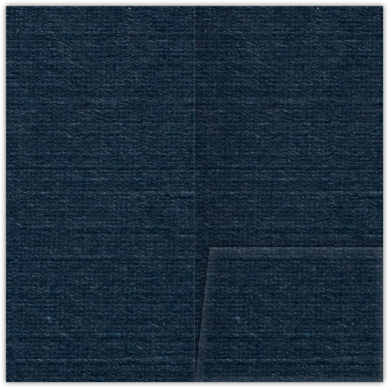 Navy Linen 80lb 3 1/2 x 7 One Pocket Key Card Holders with 2 1/2 Inch Pocket