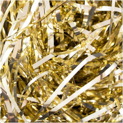 Gold Metallic Shred Tissue Paper - 1 1/4oz