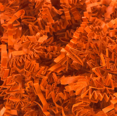 Orange Shred Tissue Paper - 2oz