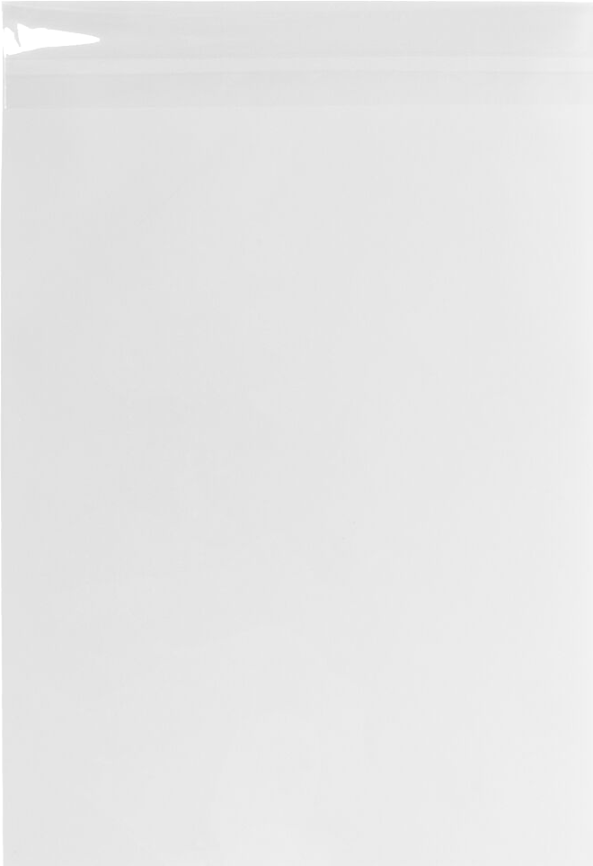 Clear 1.6mil 12 7/16 x 18 1/4 Cello Envelopes with Peel & Seal