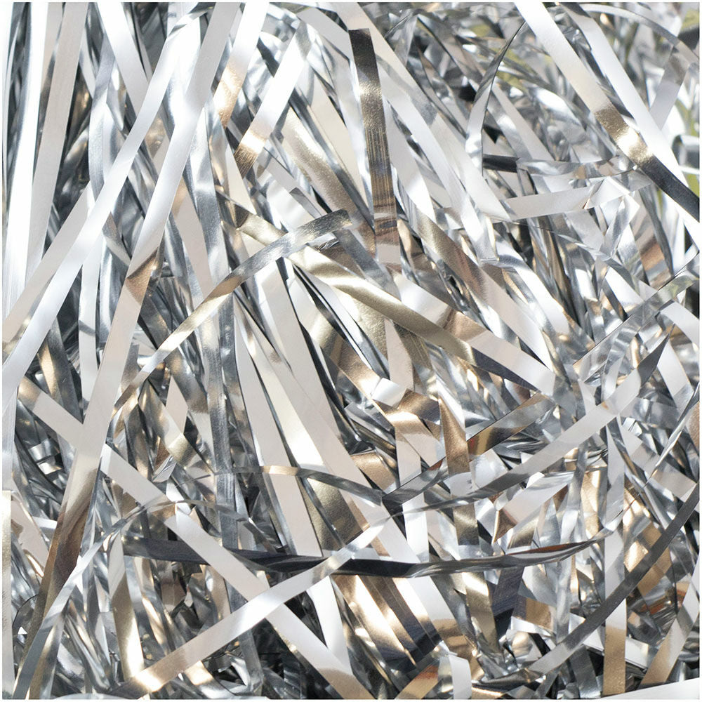 Silver Metallic Shred Tissue Paper - 1 1/4oz