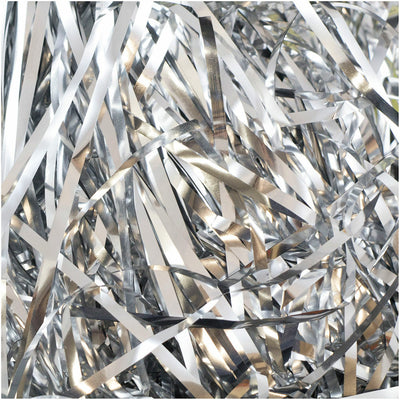 Silver Metallic Shred Tissue Paper - 1 1/4oz