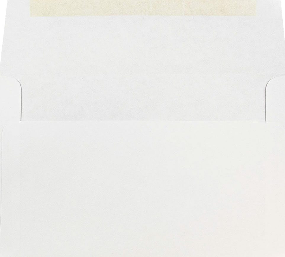 White 24lb A10 Invitation Envelopes (6 x 9 1/2)